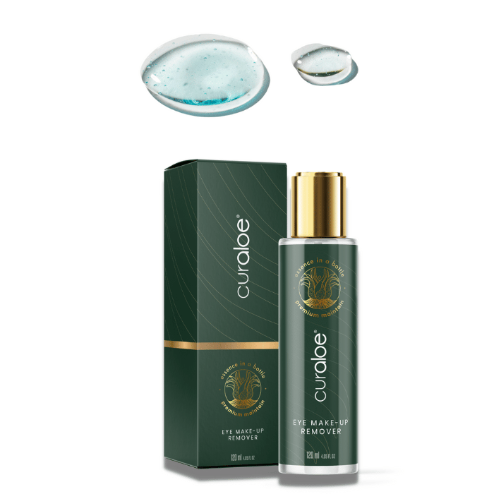 Curaloe Aloe Vera Eye Make-Up Remover - Natural Skin Care