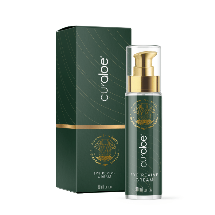 Curaloe Anti-Ageing Aloe Vera Reviving Eye Cream 30ml - Reduce Fine Lines & Wrinkles