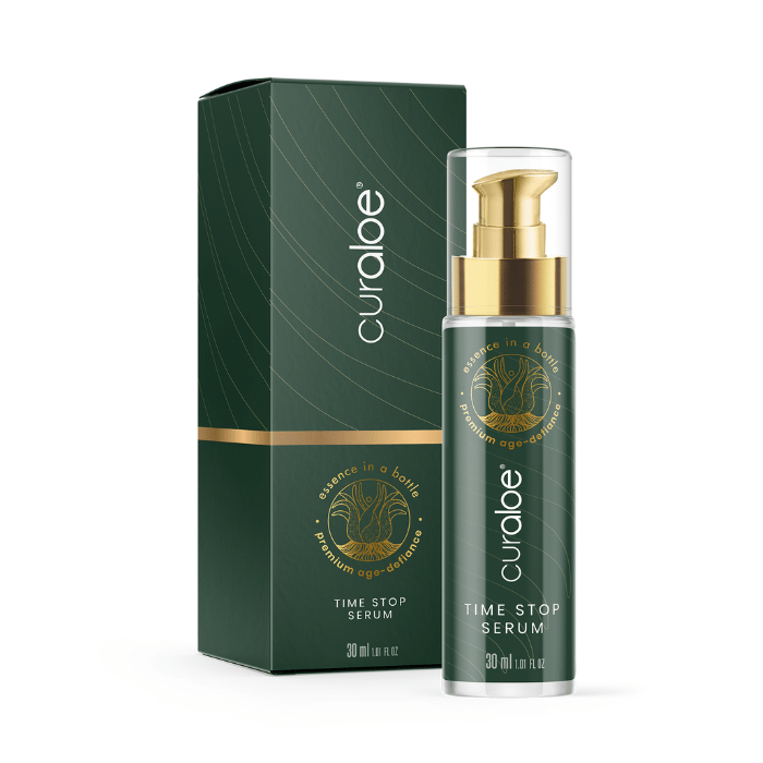Nourish and revitalize your complexion with Curaloe Premium Serum, formulated to stimulate circulation and skin rejuvenation
