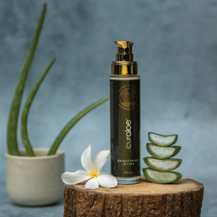 Natural Glow: Curaloe Face Brightening Lotion - Deeply Moisturising