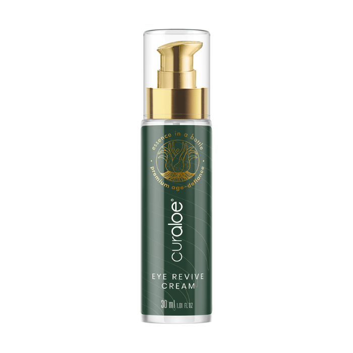 Curaloe Anti-Ageing Aloe Vera Reviving Eye Cream 30ml - Reduce Fine Lines & Wrinkles