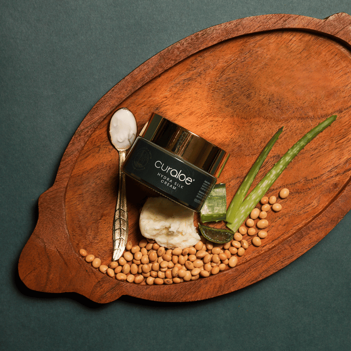 Curaloe Hydra Silk Cream - 55% Aloe Vera for Humid Climates