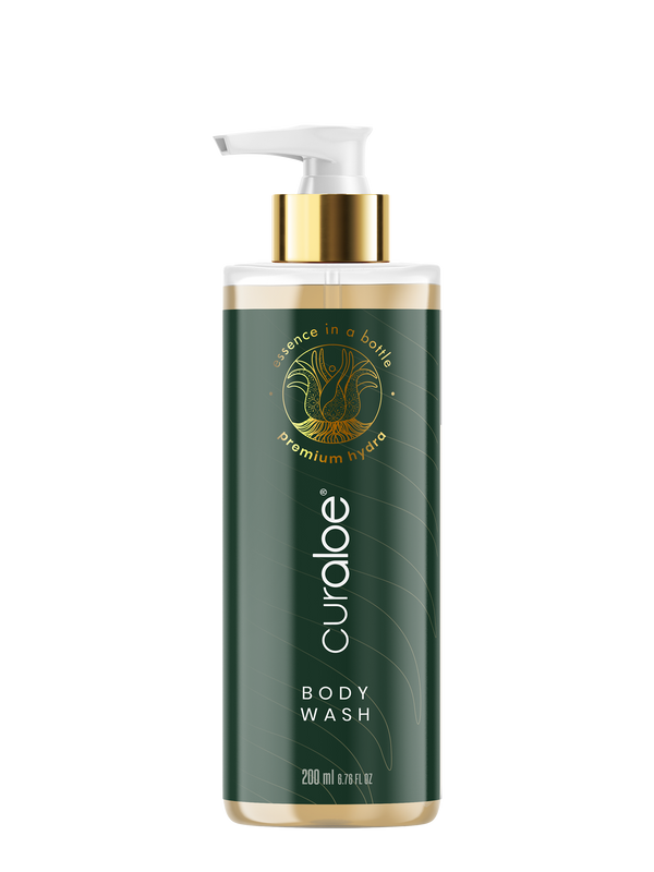 Curaloe Premium Body Wash 200ml with 66% Aloe Vera and Rosemary