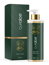 Curaloe Premium Body Wash 200ml with 66% Aloe Vera and Rosemary